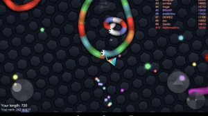 Сперская тактика в игре Slither.io под названием круг!!!!!!