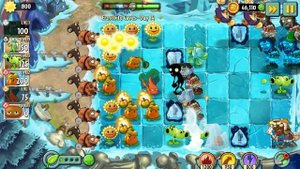 Растение против Зомби 2/Plants vs Zombies ™2/PvZ2 Adventure Frostbite Caves 14/Замороженные Пещеры14