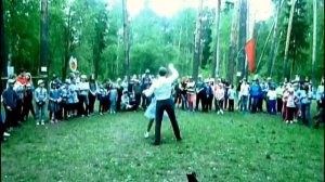 Венский вальс в лесу на турслете в честь 70-летия победы - интердом Иваново