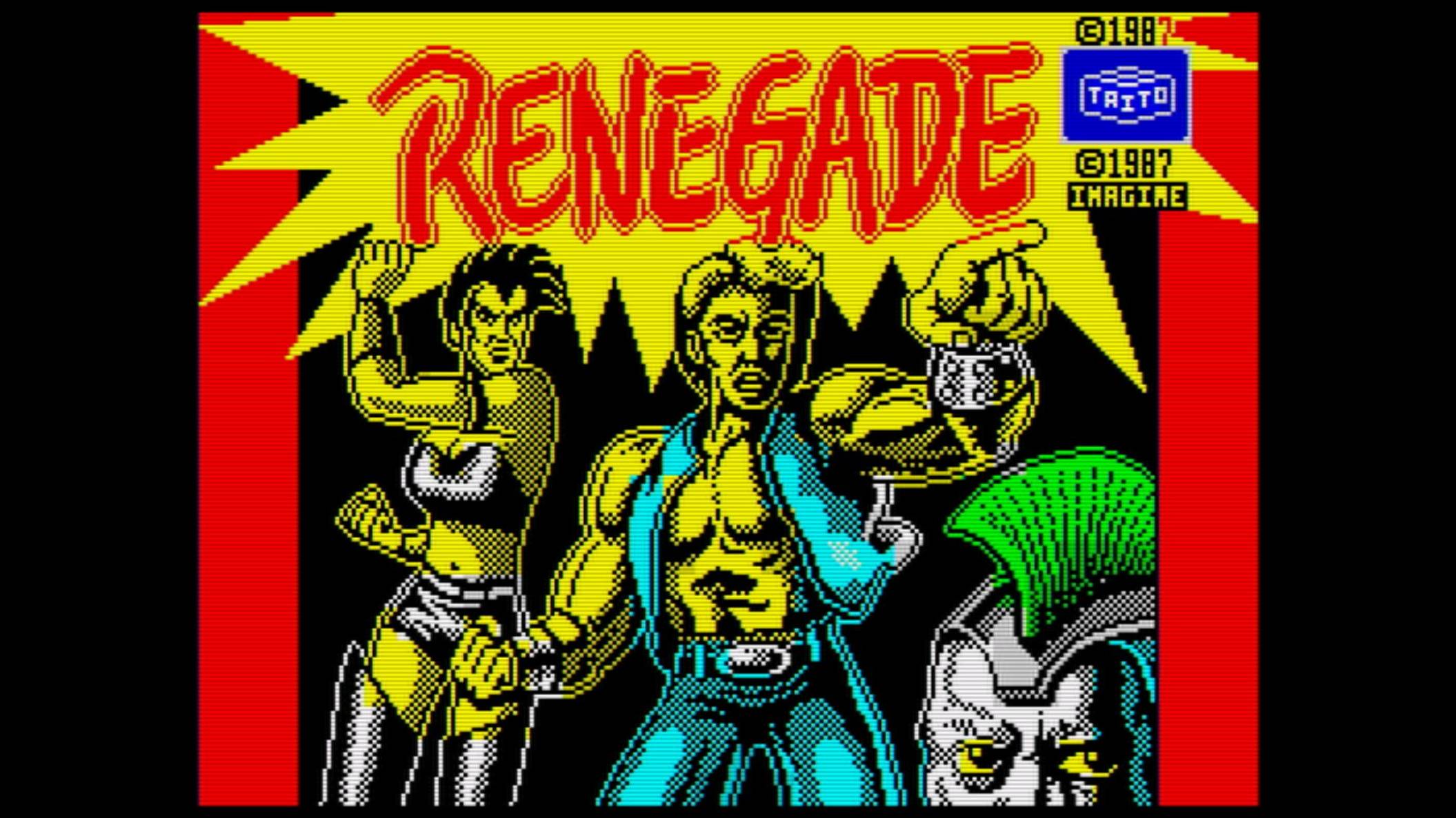 ZX SPECTRUM RENEGADE 1 ПРОХОЖДЕНИЕ 2K