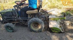 Самодельный трактор из мотоблока ZUBR 10л.с. 3 часть
