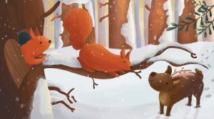 Новогодняя сказка | Большая мечта маленького оленёнка | Зимние аудиосказки с картинками