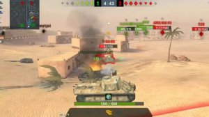 САМЫЙ ЛУЧШИЙ БОЙ WORLD TANKS / 1VS6 / З.Б УРОН:2000 ХР