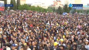 Праздничный концерт к 100-летию Республики Бурятия