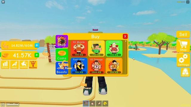 DESBLOQUEEI O ESTÁGIO 3 E LEVANTEI UM CONTAINER! Lifting Simulator Roblox