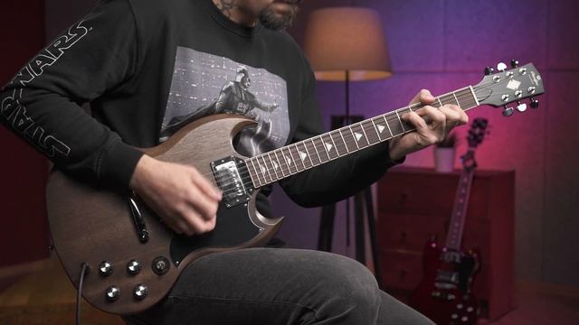 Недорогая электрогитара SG - Prodipe JMFGS300 смотреть онлайн