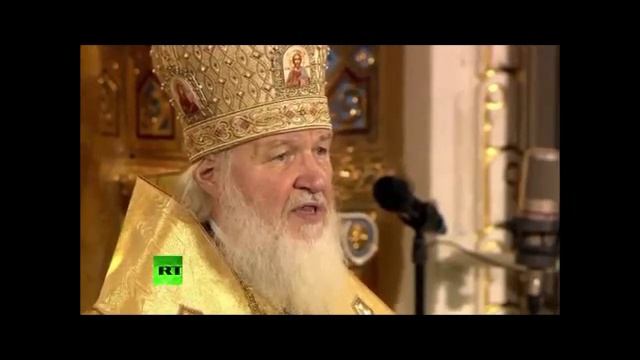 Молитва перед Причастием на Патриаршем Богослужении. Рождество Христово. 6.01.2015. смотреть онлайн