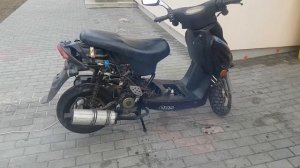 Работа двигателя у 4т скутера | 139qmb