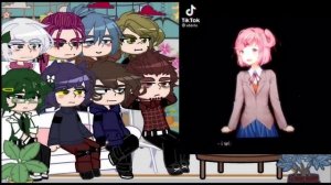 ??Реакция Не_13 карт на Доки Доки ??{ 1/2}