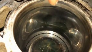 антифриз в цилиндре / Mazda CX7