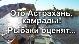 Это Астрахань, камрады! Рыбаки оценят...