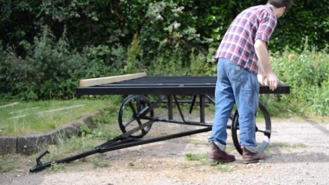 Shepherds Hut Build Part 1  Chassis
