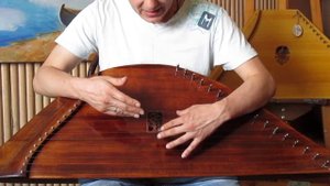 Уроки игры на гуслях. Урок 2.Мажорные-минорные аккорды