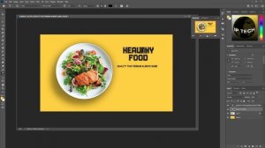 How To Make | Simple Food Brochure | in Adobe Photoshop 2023