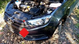 Сетка в бампер лада гранта фл как снять бампер lada granta fl