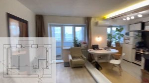 ? ? КЕЙС: Перепланировка в Хрущевке с объединением кухни и комнаты