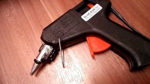 Взорвался клеевой пистолет из фикс прайза