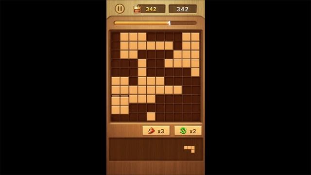 Wood Block - Classic Block Puzzle Game (Gameplay Android)