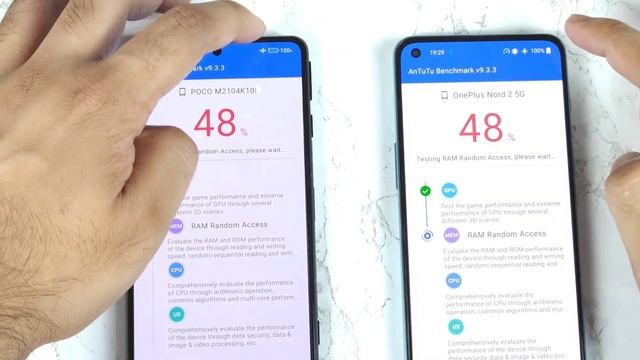 Poco F3 GT vs OnePlus Nord 2 Antutu Test Comparison ??? смотреть онлайн