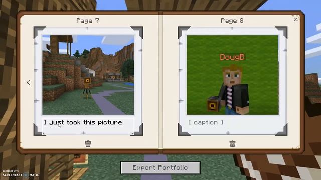 Minecraft: Education Edition -- Cameras, Books, & Portfolios смотреть онлайн