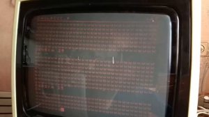 Включаем советский цветной монитор Электроника 32ВТЦ 202