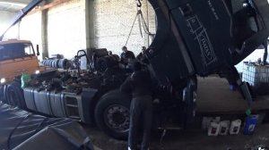 MAN TGX 18 440 ремонт мотора часть 1