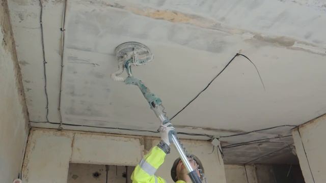 Sturm DWS 6016 - очистка от побелки и меловой шпатлёвки. смотреть онлайн