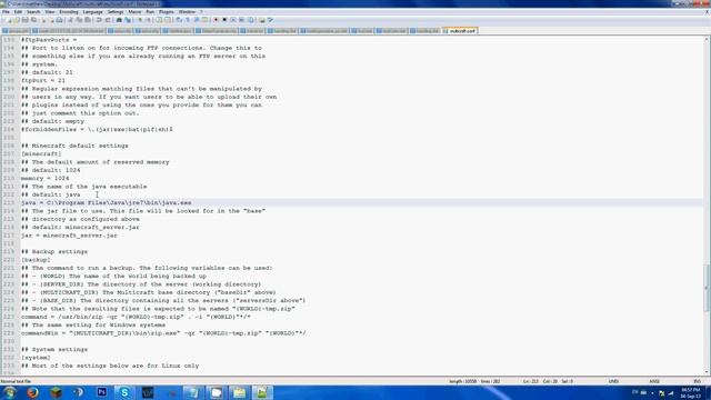How to change the java directory in Multicraft Control Panel смотреть онлайн