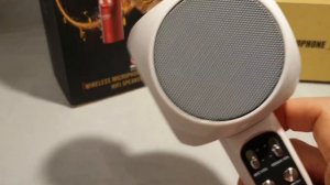 Караоке bluetooth микрофон колонка WSTER WS-1816