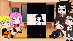 Реакция наруто на прошлую жизнь Хинаты(Baal).[Gacha Club]