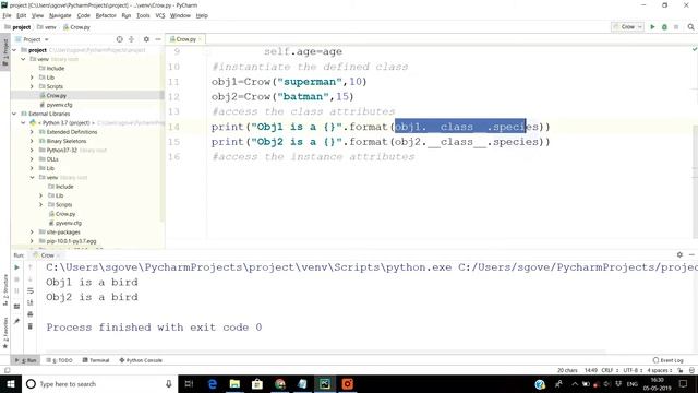 Object Oriented Python Programming. #1 Classes, Methods, Constructors and Objects in Python.