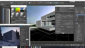 Пути к текстурам. Освещение HDRI. Lightmix - 3ds Max урок для начинающих, визуализация экстерьера
