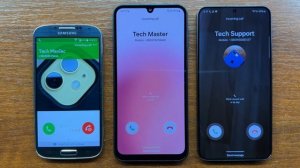 Samsung Galaxy S4 (2013) vs A24 (2023) vs S24+ (2024) Incoming Calls with Over the Horizon Ringtone