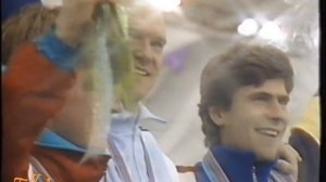 Winter Olympic Games Calgary 1988 - 1500 m 1. Hoffmann 2. Flaim 3. Hadschieff