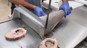 Amazing fish Cutting skills in New York.