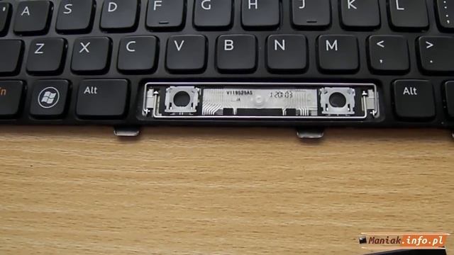 Naprawa klawisza spacji