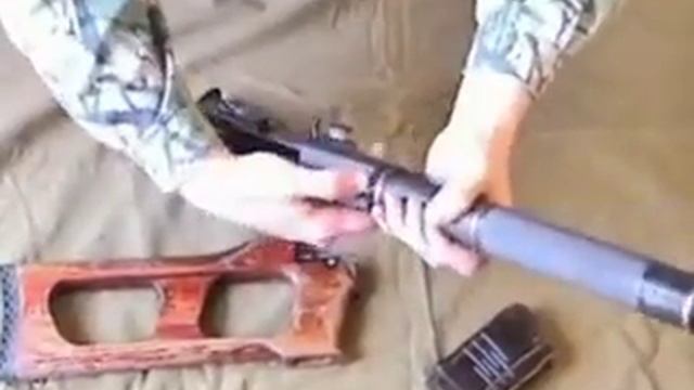 Бесшумная снайперская винтовка ВСС "ВИНТОРЕЗ" смотреть онлайн