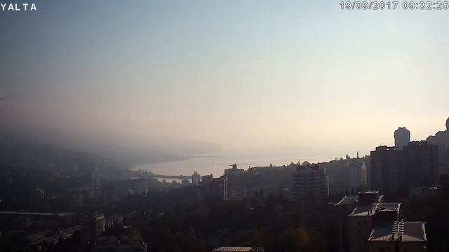 Онлайн Камера - Ялта, Крым. День 2017-09-19 за 5 минут смотреть онлайн