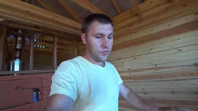 Изготовление теплого пола в комнате отдыха в бани.