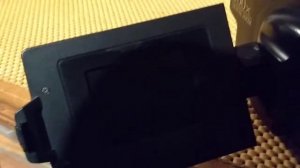 Videocámara JVC Compact VHS (detalle en zoom)