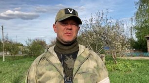 Командир Казак рассказал Марине Ахмедовой об опасностях для волонтеров