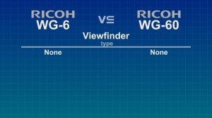 Ricoh WG-6 vs Ricoh WG-60