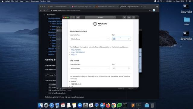 Install AdGuardHome on MacOS смотреть онлайн