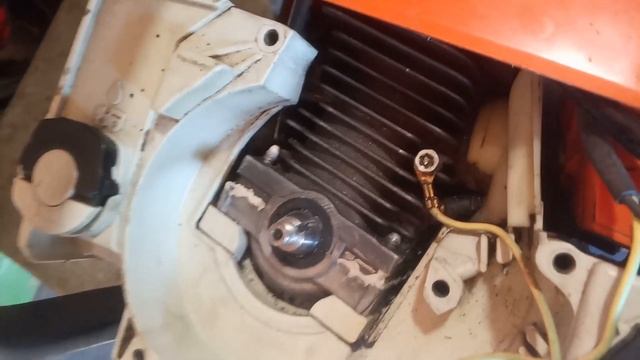 Stihl. Провернуло шпонку ,маховик на штиле,,, смотреть онлайн