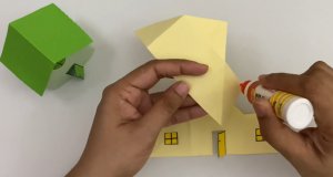 Делаем классные домики из бумаги своими руками! ОРИГАМИ, Поделки из бумаги \\ Origami Craft