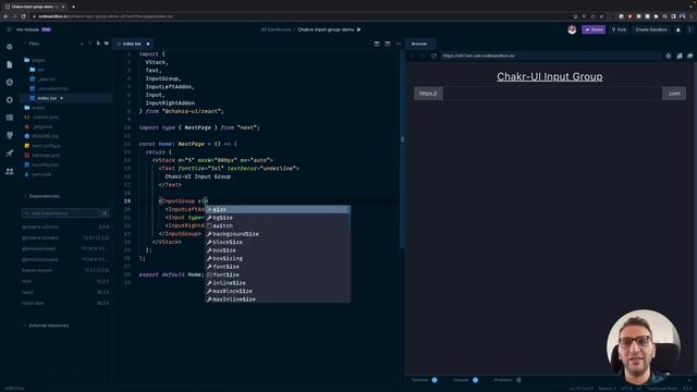 [Chakra-ui] Making input groups super easy смотреть онлайн