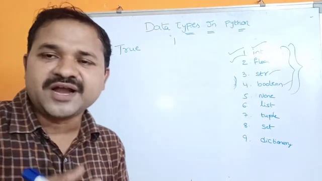 Data Types In Python Programming