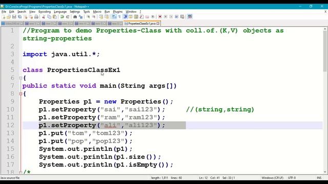 #246 Properties class in Java Collections Framework || Map interface || Hashtable class || java.uti смотреть онлайн