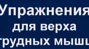 Как накачать грудные мышцы в домашних условиях