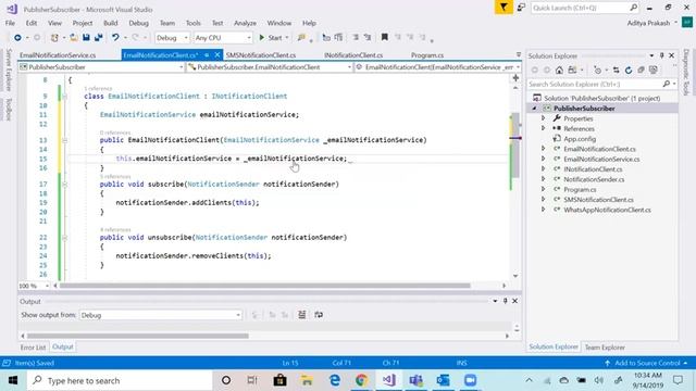 Observer Design Pattern смотреть онлайн